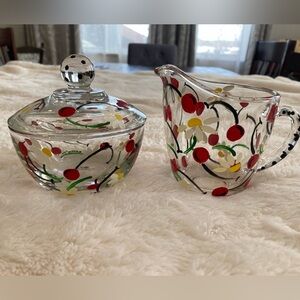 Sugar and Creamer Set